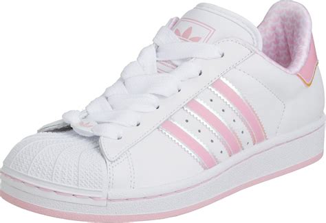 adidas pink and white